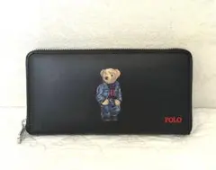 新品*ポロベア*長財布*ラウンドファスナー*財布*ウォレット*ラルフローレン*