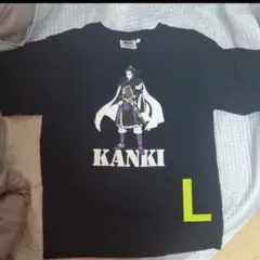 キングダム 桓騎 Tシャツ Lサイズ アニメ 美品 WORKMAN ワークマンのサムネイル