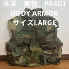 米軍　実物　PASGT BODY ARMOR サイズLARGE