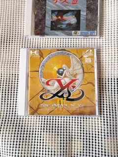 PCエンジンCDROM　イースⅢ/Ⅳ