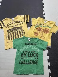 子供用Tシャツ3枚セット