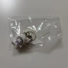 サンリオ　ふわふわスノー　めじるしアクセサリー　クロミ　ガチャガチャ