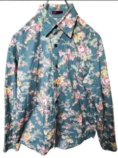 Paul Smith London花柄 長袖シャツ Mサイズ ポールスミス