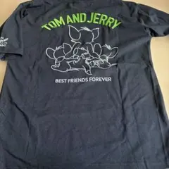 TOM AND JERRY ビックシルエットTシャツ ブラック Mサイズのサムネイル