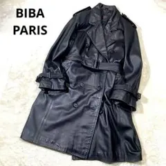 BIBA PARIS 00sArchiveVintage レザー トレンチコート