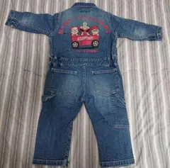 ヒステリックミニ　デニムオーバーオール