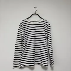 キッズ　UNIQLO ボーダー 長袖 Tシャツ　150