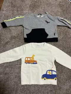 Klädskåp トレーナー 90サイズ 2点セット