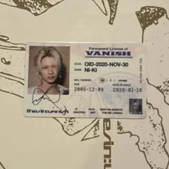 enhypen VANISH ニキ　トレカ　カード