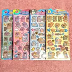 正規品　うるちゅるポップシール　おぱんちゅうさぎ　んぽちゃむ　きみまろ