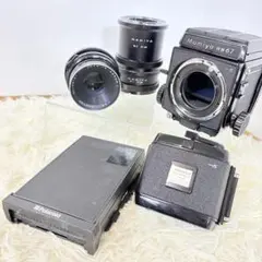 実写確認済】Mamiya RB67 PROS レンズ3本セット・アルミケース付