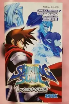シャイニング・ソウル　ソフト2つ＆攻略本 シャイニング・ソウル2必勝攻略法 (ゲームボーイアドバンス完璧攻略
