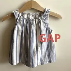 GAP ノースリーブ トップス 80cm ストライプのサムネイル