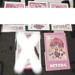 AMPTAK×COLORSけちゃクリアカードセット - メルカリ