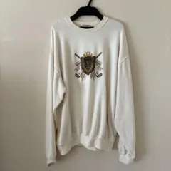 Valentino Garavani エンブレム刺繍 トレーナー