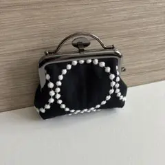 がま口財布 【tambourine】ミナペルホネン ちょこんと手のひらサイズ