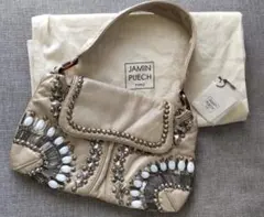 る*る様 JAMIN PUECH ベージュ ショルダーバッグ