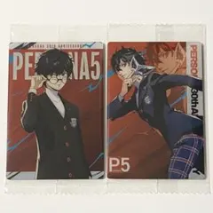 ペルソナ ウエハース3 30周年　P5 ペルソナ5 主人公　雨宮蓮　2点