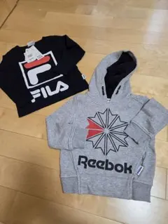 FILA & Reebok トレーナーセット