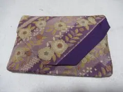 茶道用　数寄屋袋　正絹　ちりめん　布製