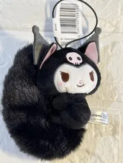 タグ付き新品　クロミ　サンリオキャラクターズ 平成レトロふわふわしっぽマスコット