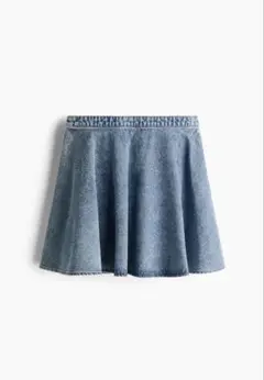 新品 H&M サーキュラー デニムミニスカート 42 フレア ハイウエストのサムネイル
