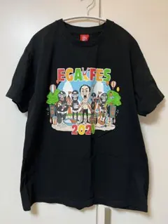 エガフェス Tシャツ XL 黒　2枚セット エガフェス Tシャツ XL 黒 2枚セット Amazon.co.jp: エガフェス
