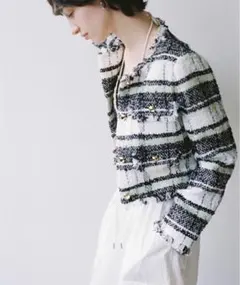 snidel ツイードジャケット MNT