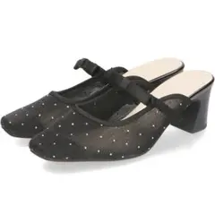 オリエンタルトラフィック ミュール パンプス スクエアトゥ 23-23.5cm