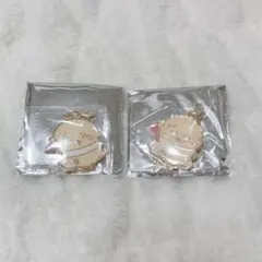 ちいかわパーク　ゲームの景品　メタルチャーム　ラッコ　2点セット