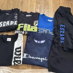 Champion Fila Wilson Tシャツ ショートパンツ セット7点