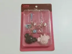 ダッフィーシェリーメイストラップ Disney シェリーメイ ぬいぐるみストラップ ダッフィーのハート