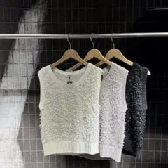 【JEANASIS】ラメニットベストのサムネイル