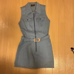 FENDI フェンディ　デニムズッカ柄ワンピースのサムネイル