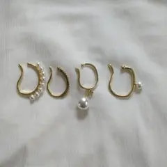 イヤーカフ 4個セット レディース