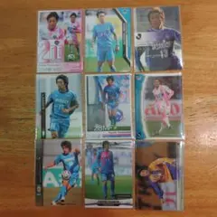 Jリーグカード 高橋義希 9枚セット サガン鳥栖 ベガルタ仙台 a5