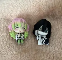 鬼滅の刃 ちょこっとひっかけフィギュアぷち 甘露寺蜜璃 伊黒小芭内