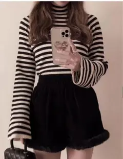 ボーダーニット ニット