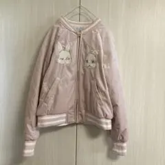 milklim スタジャン アウター 古着 パステル ゆめかわ ファンシー