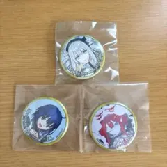 FGO 英霊召喚 缶バッジ マリーオルタ シエル ミコケル
