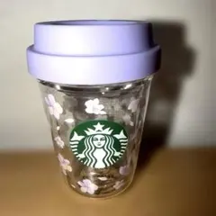 スターバックス　SAKURA 2025 ダブルウォール耐熱グラスカップ296ml