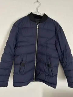 DIESEL ネイビー キルティング ボンバージャケット