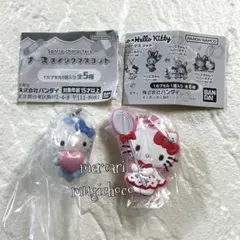 ハローキティ ★メゾピアノコラボラバーマスコット＆ナーススイングマスコット