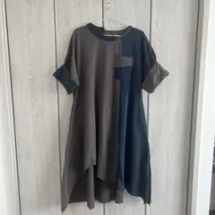 kOhAKU アシンメトリー カットソーワンピースのサムネイル