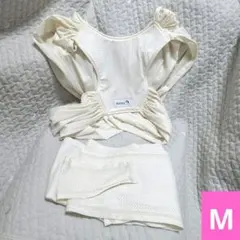konny サマー 抱っこ紐 Mサイズ ベージュホワイトのサムネイル