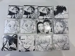 鬼滅の刃 ダイニング 台本表紙イラストスクエア缶バッジ 12種 コンプ