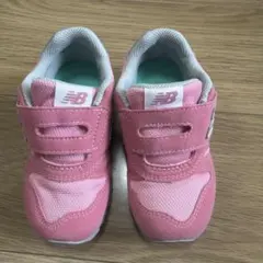 New Balance 373 ピンク キッズスニーカー