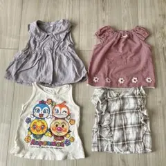 カットソー80、90cm 4点セット