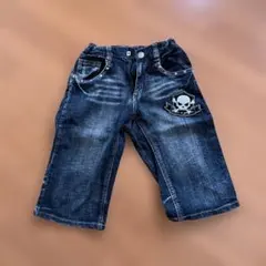 Wild Eagle スカル刺繍 ハーフパンツ