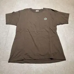 Red bros 半袖　tシャツ　茶色　ブラウン　犬　アニマル　動物　パグ　S